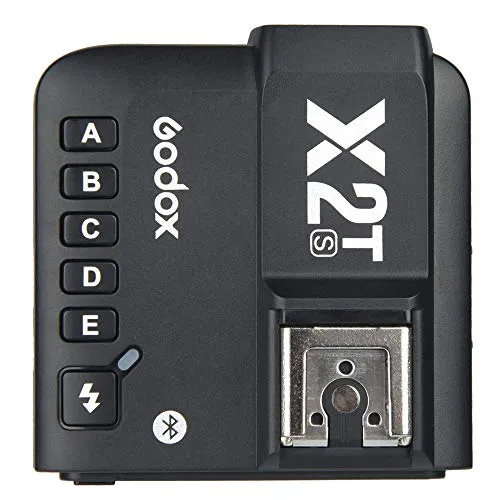 Godox X2T-S 2.4G Trasmettitore flash trigger wireless per Sony con TTL HSS 1 / 8000s Gruppo Funzione Aggiornamento firmware firmware pannello di controllo