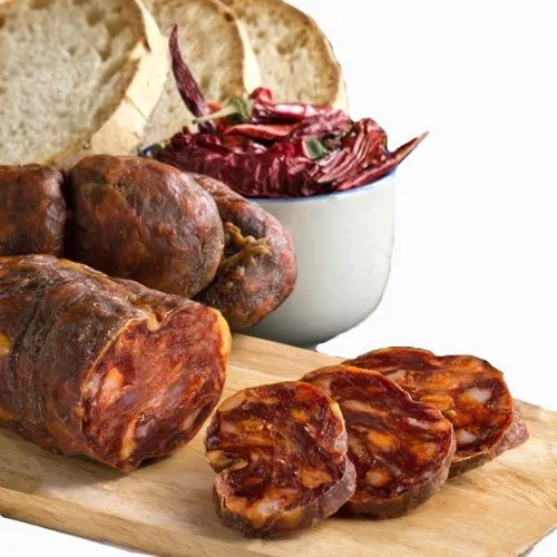 Soppressata Salame Dolce Artigianale Sottovuoto Stagionata 350gr