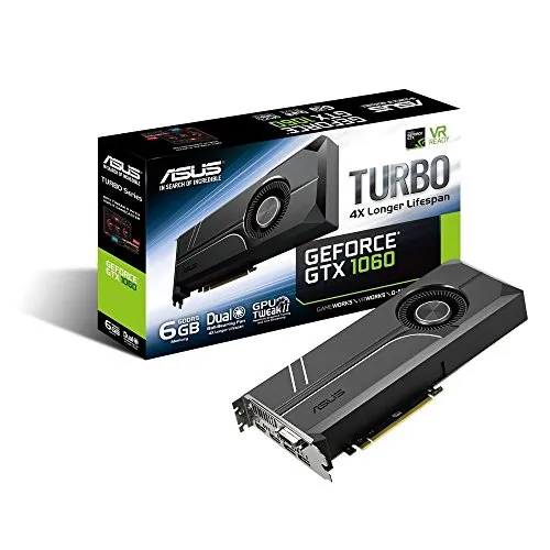 Asus GeForce TURBO-GTX1060-6G Scheda Grafica, 6 GB