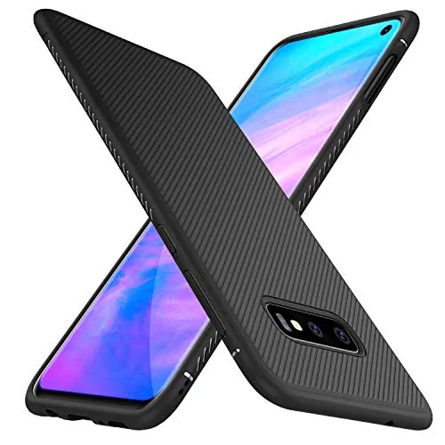 C'iBetter per Samsung Galaxy S10E Cover, Thin Fit Gomma Morbida Protettiva Cover, Protezione Durevole,per la Samsung Galaxy S10E Smartphone.(Nero)