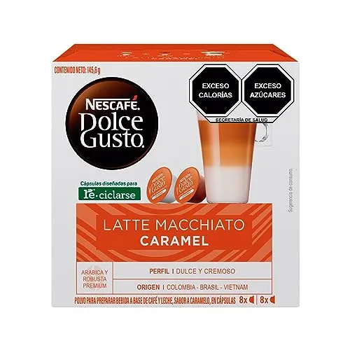 48 Capsule Nescafe Dolce Gusto Latte Macchiato Caramel