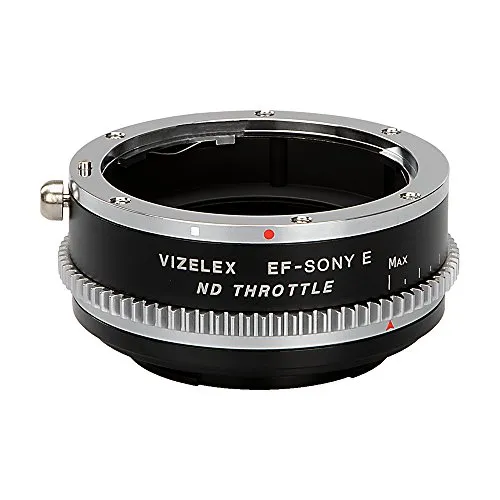 Fotodiox Pro Vizelex CINE ND - Adattatore per obiettivi Canon EOS EF e EF-S su fotocamere Sony E-Mount