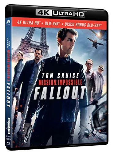 Mission: Impossible Fallout (4K Uhd + Blu-Ray) (3 Dischi)