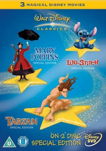 Mary Poppins/Tarzan/Lilo & Sti [Edizione: Regno Unito]
