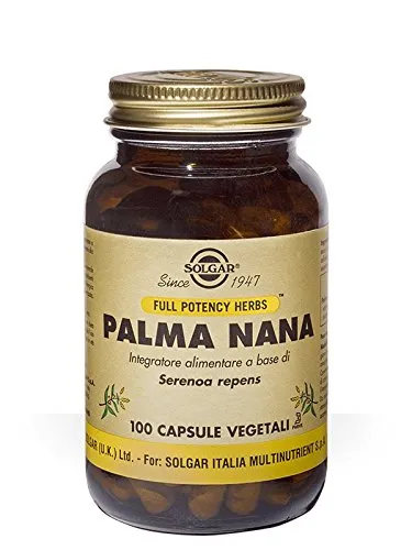 Solgar Palma Nana 100 capsule vegetali
