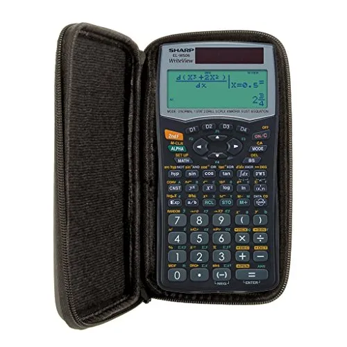 Custodia WYNGS per calcolatrice modello: Sharp EL-W506