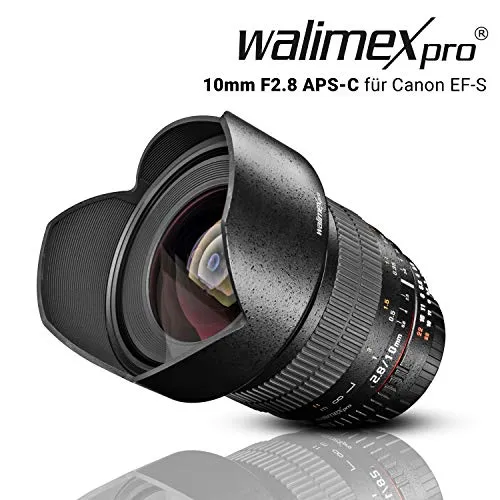 walimex pro 10/2.8 DSLR Canon EF nero