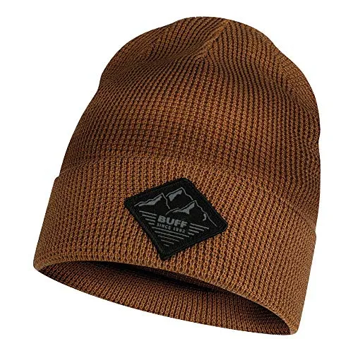 Buff 120824.859.10.00 Knitted Hat MAKS Khaki-Tundra, Taglia Unica