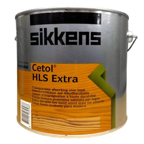 Sikkens Cetol Hls Extra Rm - Speciale Vernice Alchidica Per Esterni, Colori E Dimensioni Assortiti 2,5 Litri Trasparente