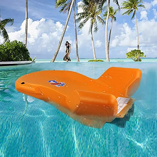 ZUEN Tavola elettrica a Batteria da 24V per Stand Up Paddle Board SUP Surf Board Kayak Surf Rechargable Swimming Helper,Orange