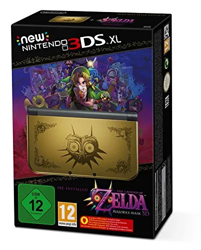New Nintendo 3DS XL gold inkl. Legend of Zelda: Majora's Mask 3D - [Edizione: Germania]