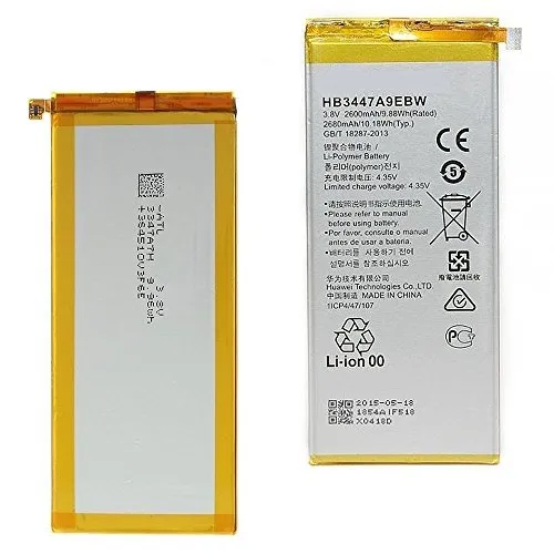 Huawei BATTHUAWP8 Batteria  originale, Ascend P8, 2600mAh, GRA-L09