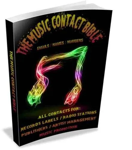 MUSIC CONTACT BIBLE (GOLD 2012 EDITION!) NEW UPDATE (English Edition)