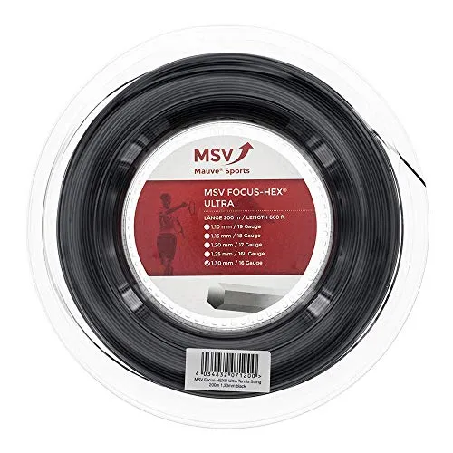 Bobine MSV Focus Hex Ultra Black 200m - 1.10