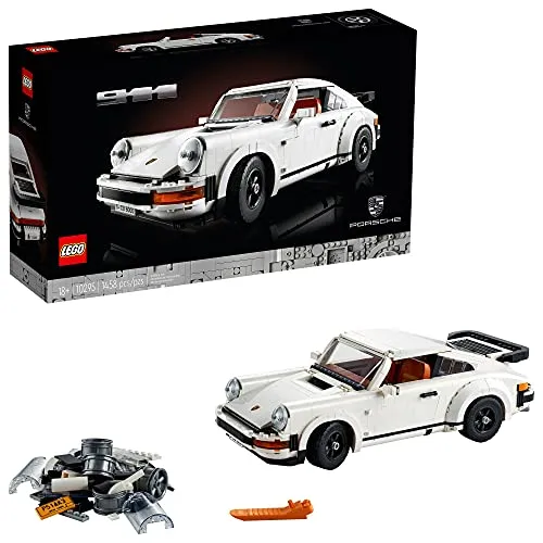 Lego Creator 10295 - Modellino Porsche 911 G (1973-1989) Bianco (1458 pezzi)