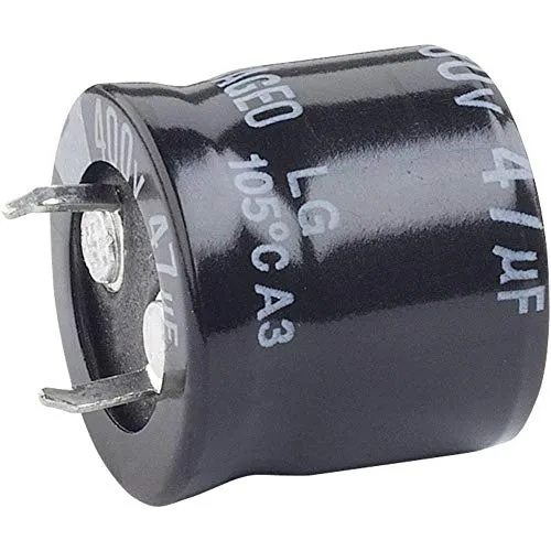 TDK Condensatore elettrolitico B43504-A5477-M 10 mm 470 µF 20% (Ø x A) 35 mm x 50 mm 1 pz. Snap-in
