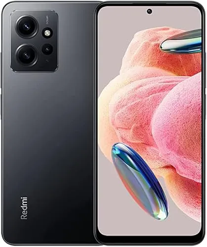 Xiaomi Redmi Note 12, 4G Smartphone 8+128GB, Display AMOLED da 6,67" 120Hz, Snapdragon 685 6nm Procesador, 50MP Tripla Cámara, 5000mAh 33W di ricarica, Doppia SIM, Nero