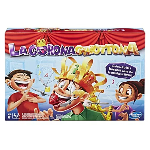 Hasbro Gaming-La Corona Ghiottona (Gioco in Scatola), Multicolore, e2420103