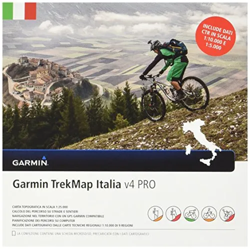 Garmin microSD/SD Card TrekMap Italia v4 PRO, 010-11584-02 (v4 PRO)