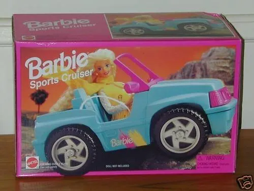 Barbie 1995 Sports Cruiser SUV Jeep Car by Mattel