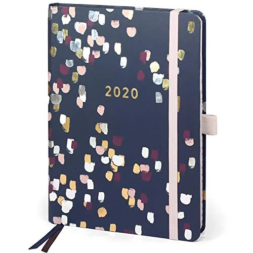 Agenda 2020 Boxclever Press Perfect Year A5 (IN INGLESE). Agenda settimanale 2020 da Gen-Dic ‘20. Planner con pagine di riepilogo mese e Budget & Planning. Liste della spesa perforate, tasca e adesivi