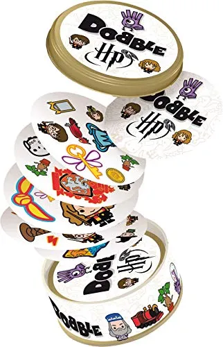 Asmodee , Harry Potter Dobble , Card Game , Ages 6+ , 2-8 Players , 15 Minutes Playing Time [Esclusivo Amazon]
