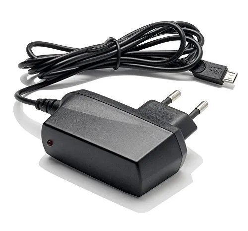 Slabo Caricabatterie Micro USB - 1000mA - per Amazon Fire Tablet | Fire 7 | Fire HD 8 (2012-2018) | Fire HD 10 (2015-2017) Caricatore rapido per da Viaggio per telefoni cellulari - Nero