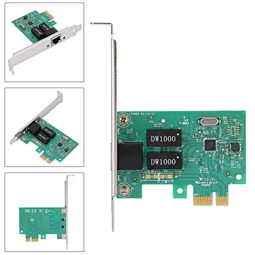 fasient Scheda di Rete Gigabit Scheda di Rete PCI-E 10/100/1000 Mbps per Windows 98SE / per Me / 2000 / XP/Vista / 7/8/10 / per Linux/Unix