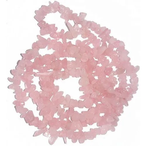 Lungo Filo 240+ Rosa Quarzo 5-8mm Chips Perline - (GS3084) - Charming Beads