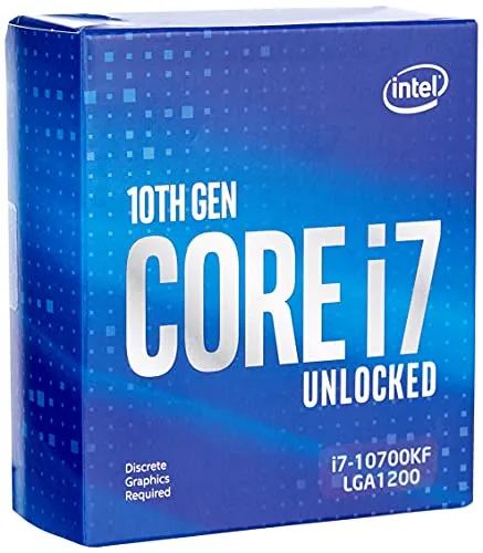 Intel i7 10700kf LGA 1200 CPU