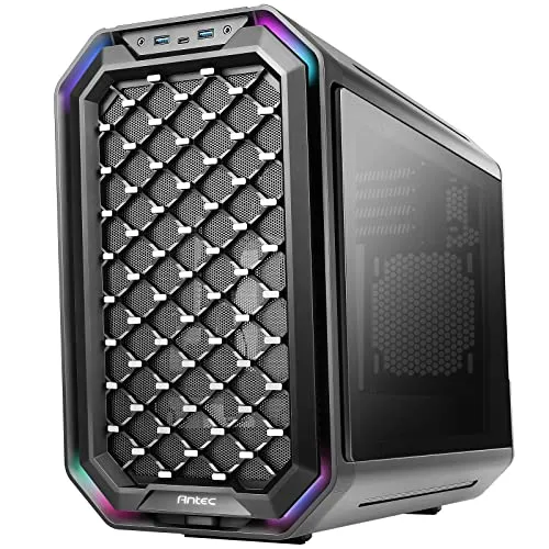 Antec Scatola di Gioco Dark Cube Matx 2xusb3.0 Senza Fontana Nera