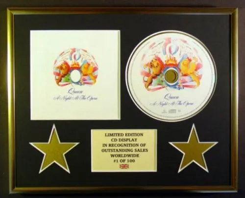 Queen/CD Display/Edizione Limitata/Cacao A Night at The Opera