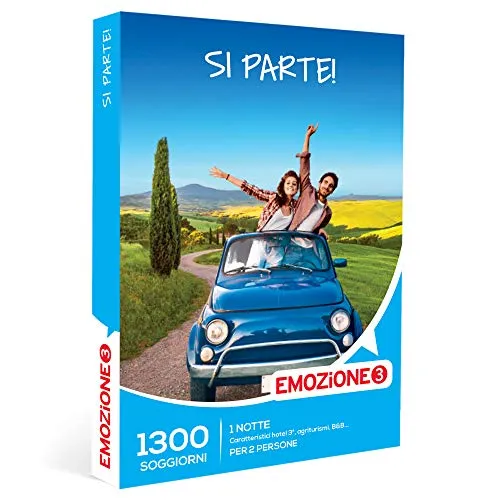 EMOZIONE3 - Si parte! - Cofanetto Regalo Soggiorni - 1 notte per 2 persone