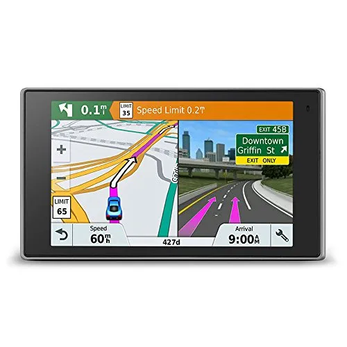 Garmin DriveLuxe 51 EU LMT-D Navigatore 5", Case in Metallo Satinato, Mappa Europa Completa, Aggiornamento a Vita, Servizi Live via Bluetooth, Infotraffico DAB