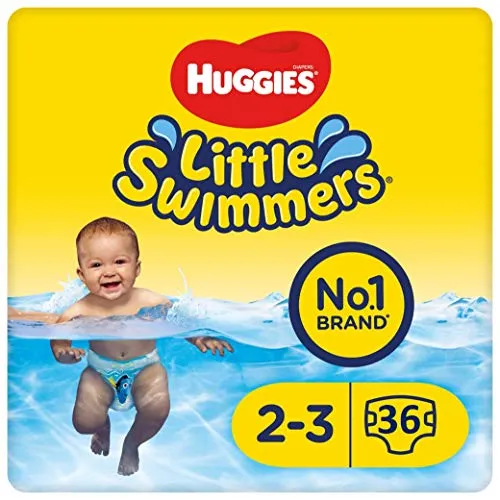 Huggies Little Swimmers Disposable Swim pannolini, taglia 2 - 3