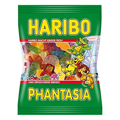 Haribo Fantasia, Caramelle Gommose alla Frutta, Dolciumi, Sacchetto da 200g