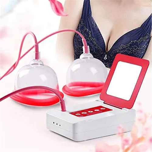 YIZHEN Elettrico Cura delle Seno Miglioramento Ventose Ventose Ingrandimento del Reggiseno Bellezza Healthcare Massaggiatore Elettrico Stimolatore per Massaggio al Seno con Ventosa (S)