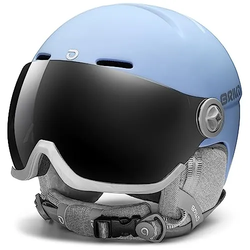 Briko Blenda Visor, Helmet Donna, Cerulean Blue, XL