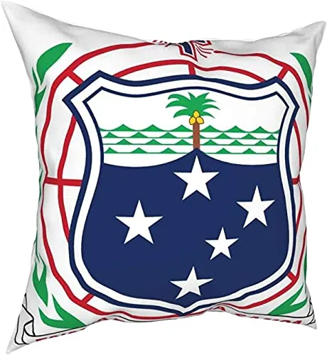 QUEMIN Federa Fodera per Cuscino Samoa National Emblem Luxury Throw Pillow Covers Home Decor per Divano Divano Camera da Letto Soggiorno 18 X 18 Pollici