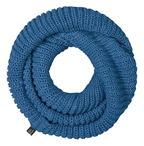 Brandit - sciarpa loop in maglia Unisex, sciarpa tubo, sciarpa blu denim Taglia unica 