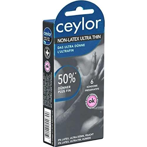 Ceylor «Non-Latex» 6 preservativi senza lattice ultra fini