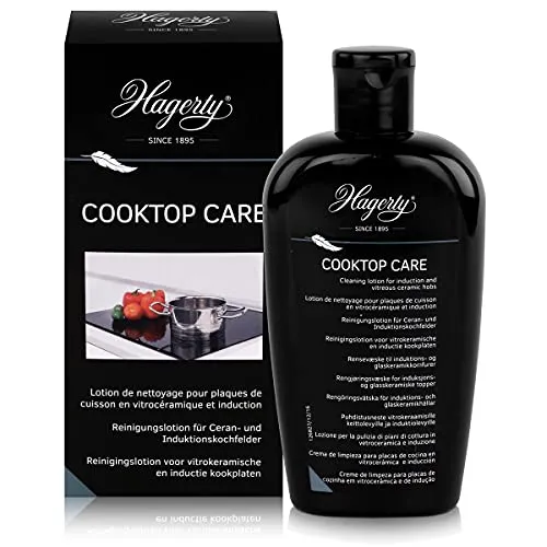 Hagerty Cooktop Care 250 ml lozione per la Pulizia di Piani Cottura in vetroceramica e induzione