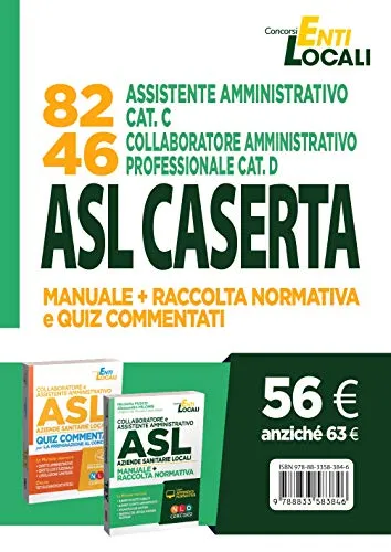 Concorso ASL Caserta: manuale completo + quiz