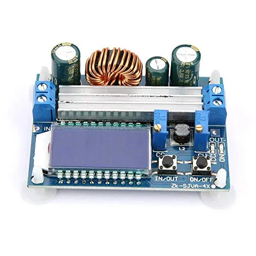 Convertitore automatico boost/buck DC-DC Step UP/Down Module Regolatore di tensione da 5.5-30V a 0.5-30V con display LCD