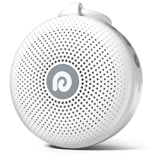 Dreamegg Macchina Rumori Bianchi per Neonato - D11 White Noise Machine Portatile con 21 Suoni Rilassanti, Max 60H di Lunga Durata, Accessori Neonato 0+ Mesi, Regalo per Neonati