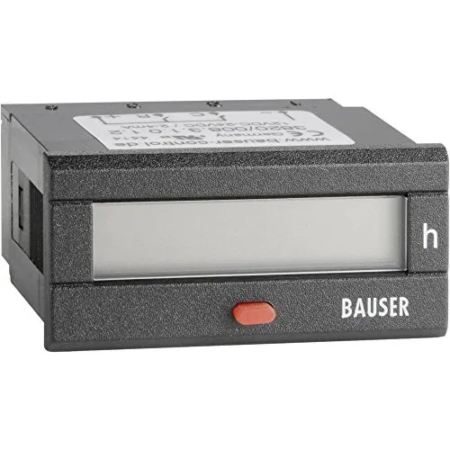 Bauser BZ/BZ 115-240 V/AC SBZ/BZ Contatore digitale - Tecnologia Twin Dim. installazione 45 x 22 mm