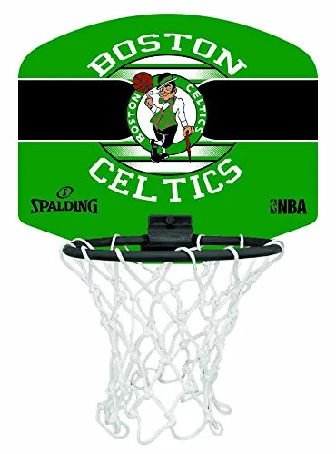 Spalding Uni NBA Mini Board Boston Celtics (77 – 651z) minibas ketball Cesto, Multicolore, NOSIZE