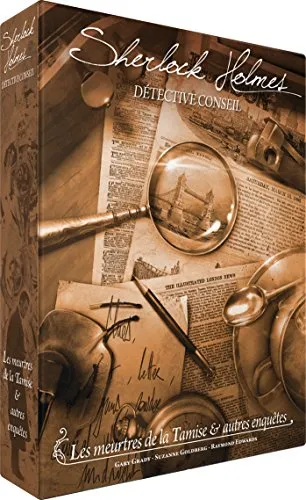 Sherlock Holmes Detective Consiglio: Gli Assassini della Tamise & Altre inchieste, Multicolore, SCSHDC01FR