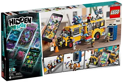 LEGO Hidden Side Autobus di Intercettazione Paranormale 3000, App per Giochi AR, Playset Interattivo a Realtà Aumentata per iPhone/Android, 70423