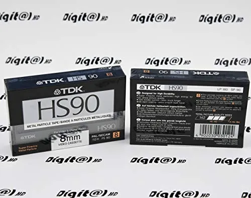 TDK P 5-90 HS Video Cassette - Confezione da 1
